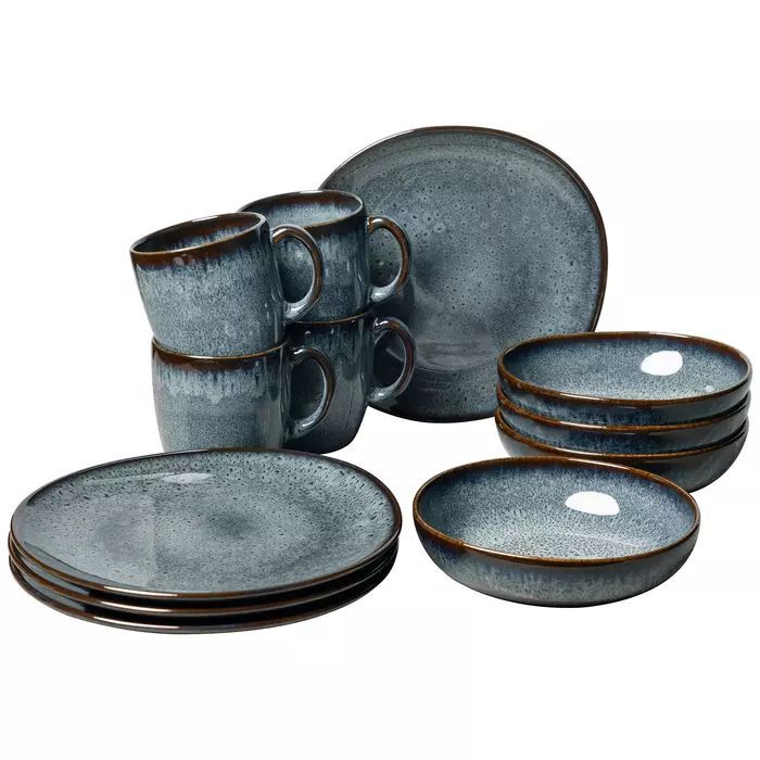 Набор для завтрака на 4 персоны Villeroy & Boch Lave Gris