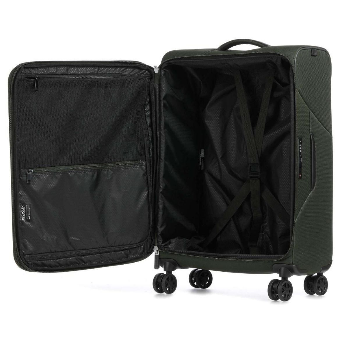 Чемодан Samsonite Litebeam 66cm 67 л, зеленый