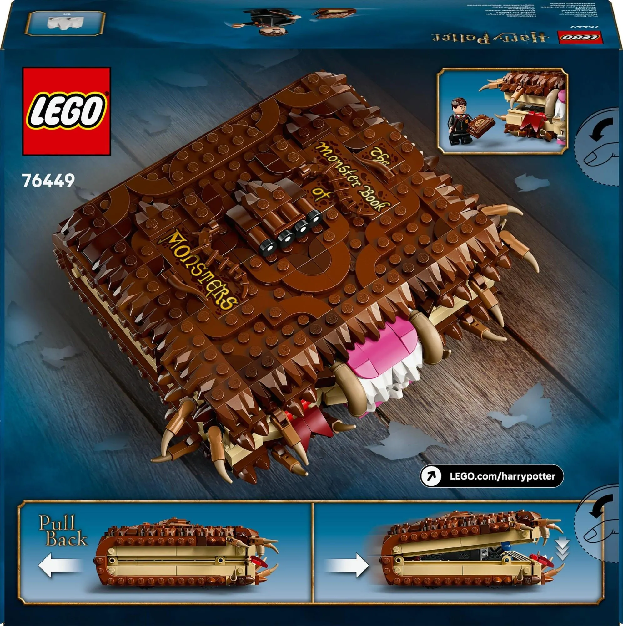 Конструктор LEGO Harry Potter 76449 Книга монстров о монстрах