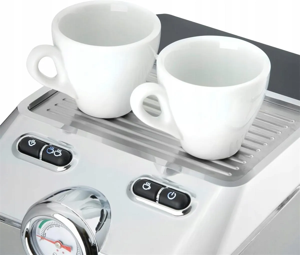 Кофеварка Espresso Caso 1820, серебристый