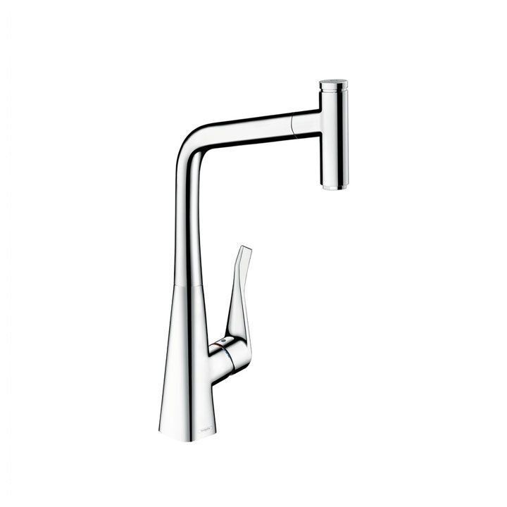 Смеситель для душа hansgrohe Metris 14834000 серый