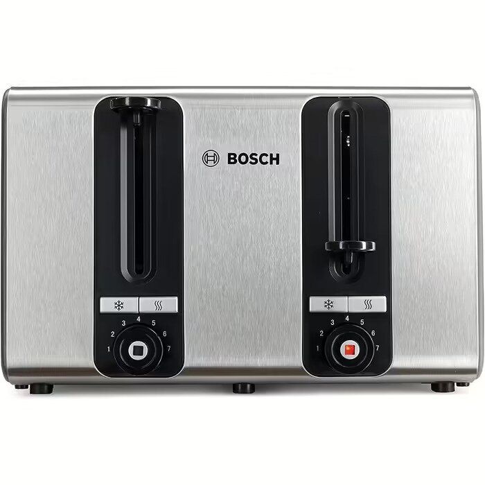 Тостер Bosch TAT7S45, 1800 вт. с функцией размораживания