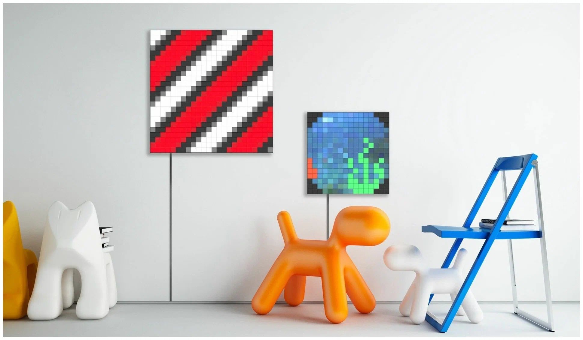 Панели со светодиодной подсветкой Twinkly Squares RGB + BT + Wi-Fi, 6 шт. (20x20см)