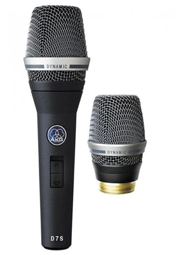 Микрофон проводной AKG D7S, разъем: XLR 3 pin (M)