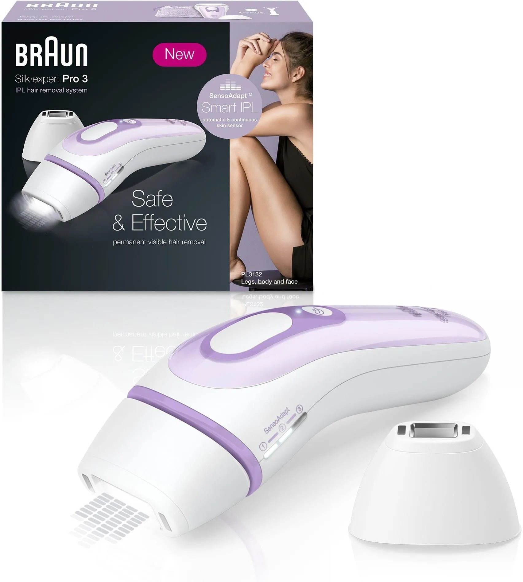 Эпилятор Braun IPL Silk-expert Pro 3 PL3132