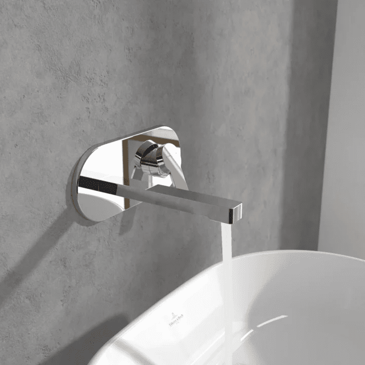Настенныйсмеситель для раковины Villeroy & Boch Architectura хром TVW10311211061