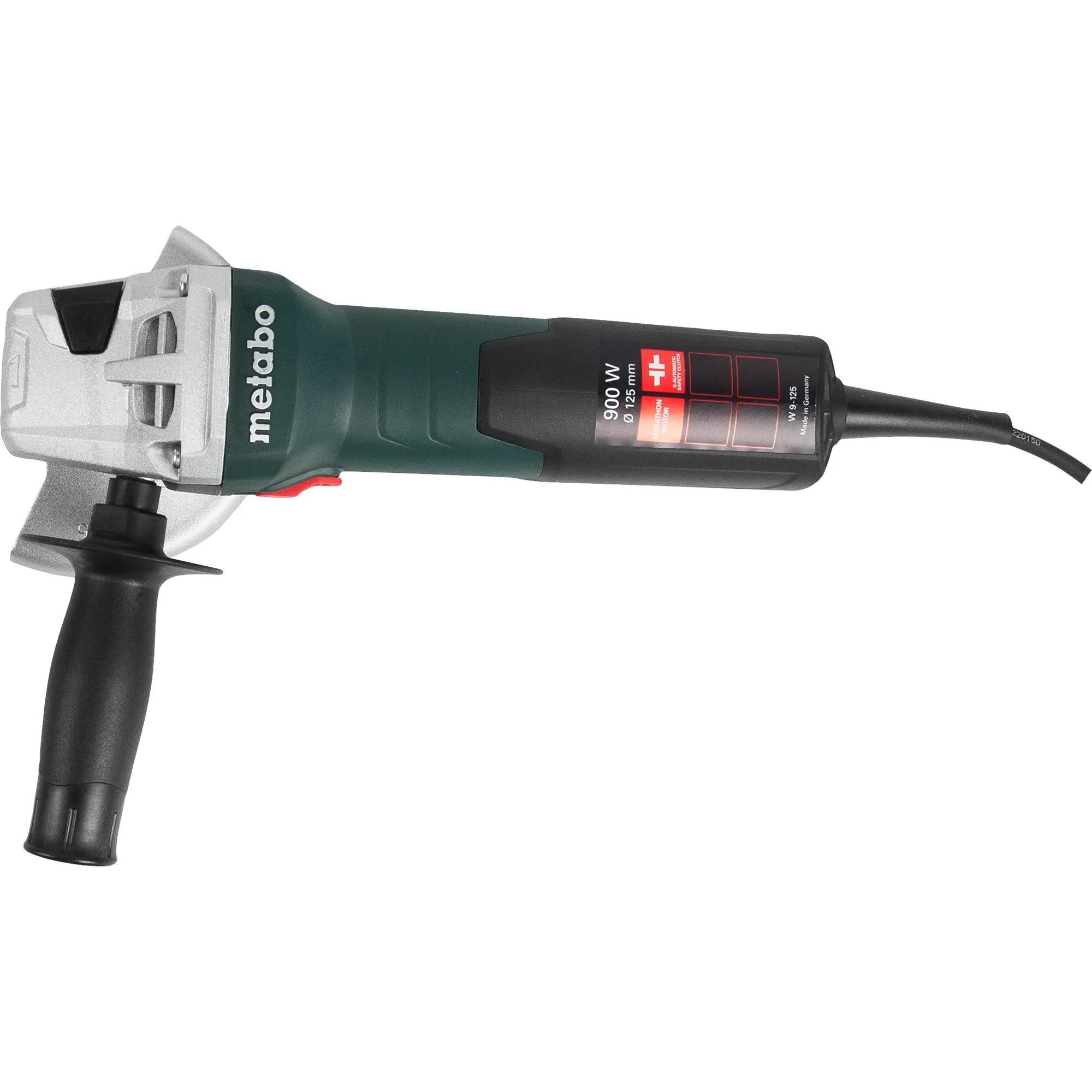 УШМ Metabo W 9-125 Quick коробка, 900 Вт, 125 мм