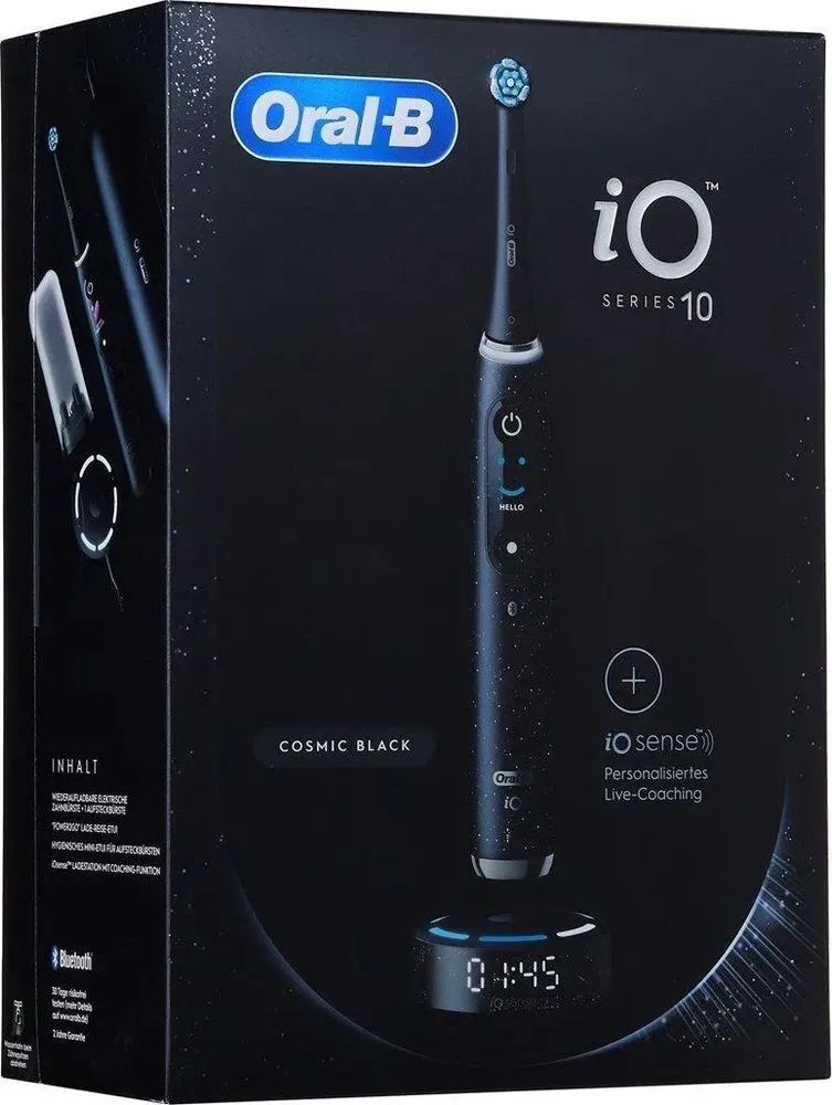 Электрическая зубная щетка Oral-B iO 10, cosmic black