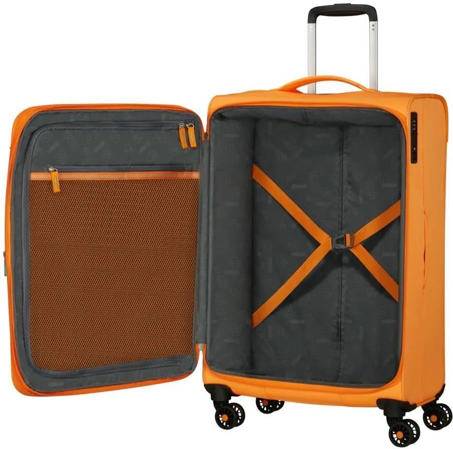American Tourister AeroSpin EXP Чемодан ярко-оранжевый