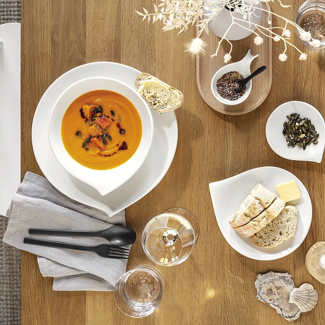 Набор столовых приборов Villeroy & Boch Black Manufacture Rock 20 предметов (12-6556-9058)