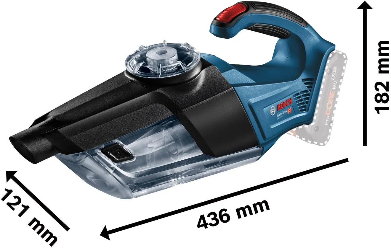 Аккумуляторный пылесос Bosch GAS 18V-1 Professional 06019C6200