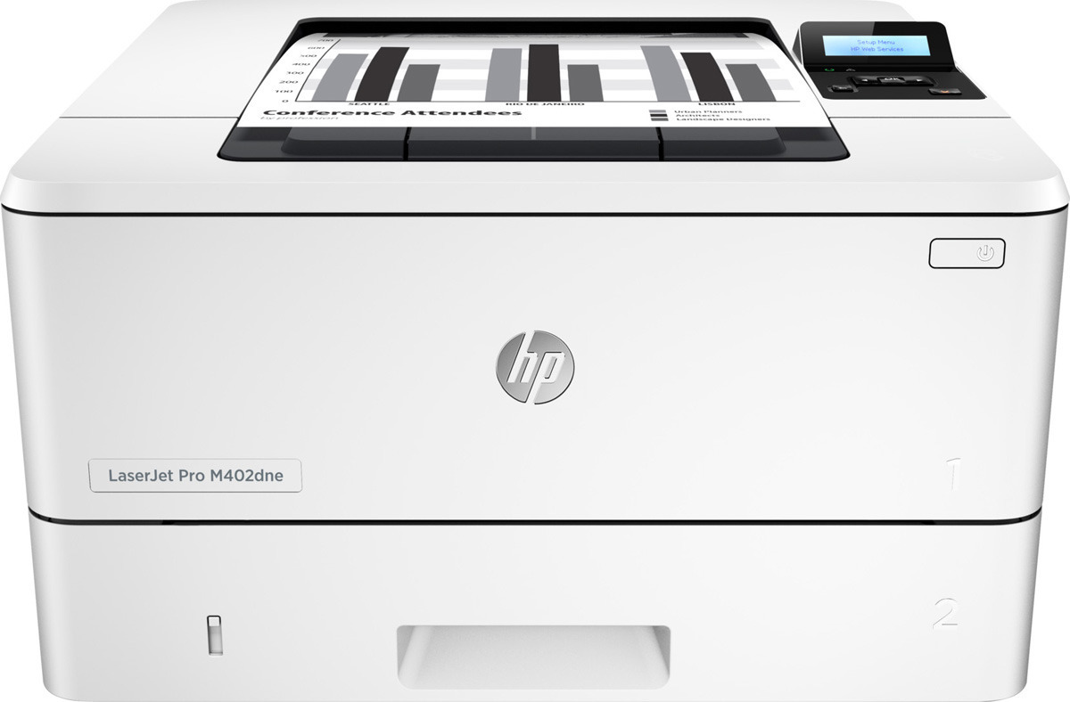 Принтер HP LaserJet Pro M402dne белый (c5j91a)