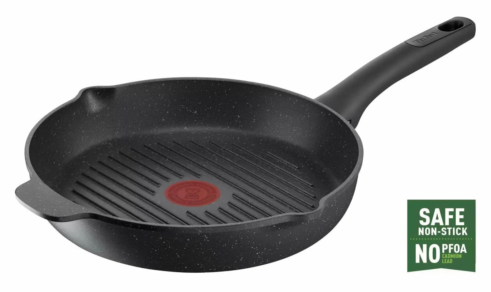 Сковорода Гриль Tefal Black Stone E2434055, 26