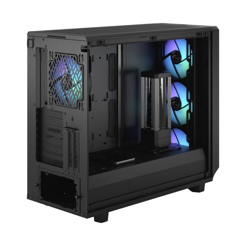 Корпус компьютерный Fractal Design Meshify 2 RGB TG, Mid Tower, FD-C-MES2A-06, черный