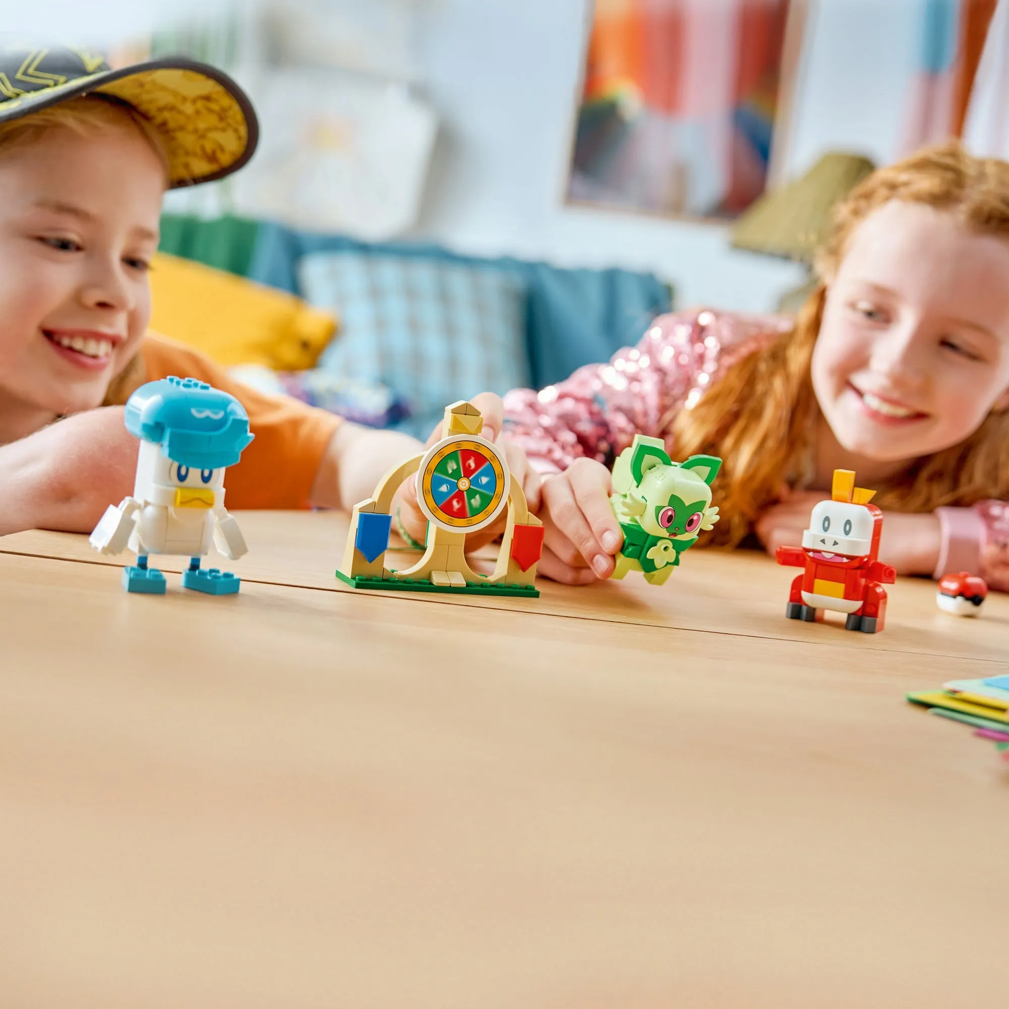 Конструктор LEGO Pokemon 72158 Smart Play: Битва Спригатито, Фуэкоко и Кваксл