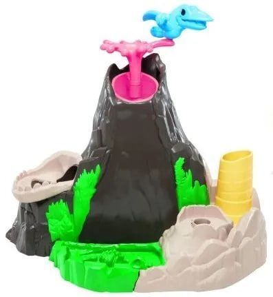 Игровой набор для лепки Play-Doh Dino Slime Набор Слаймов Остров Динозавров с Вулканом F1500