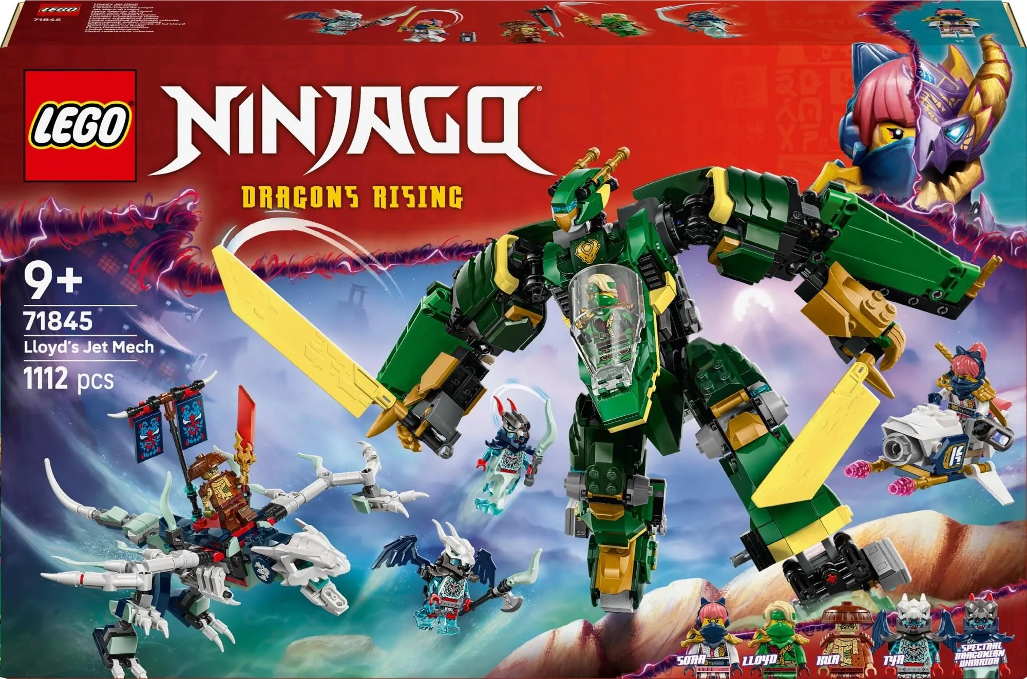LEGO NINJAGO 71845 Реактивный мех Ллойда