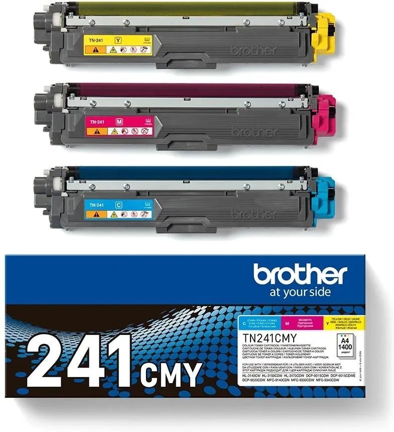 Картриджы Brother TN-241 CMY 3 цвета
