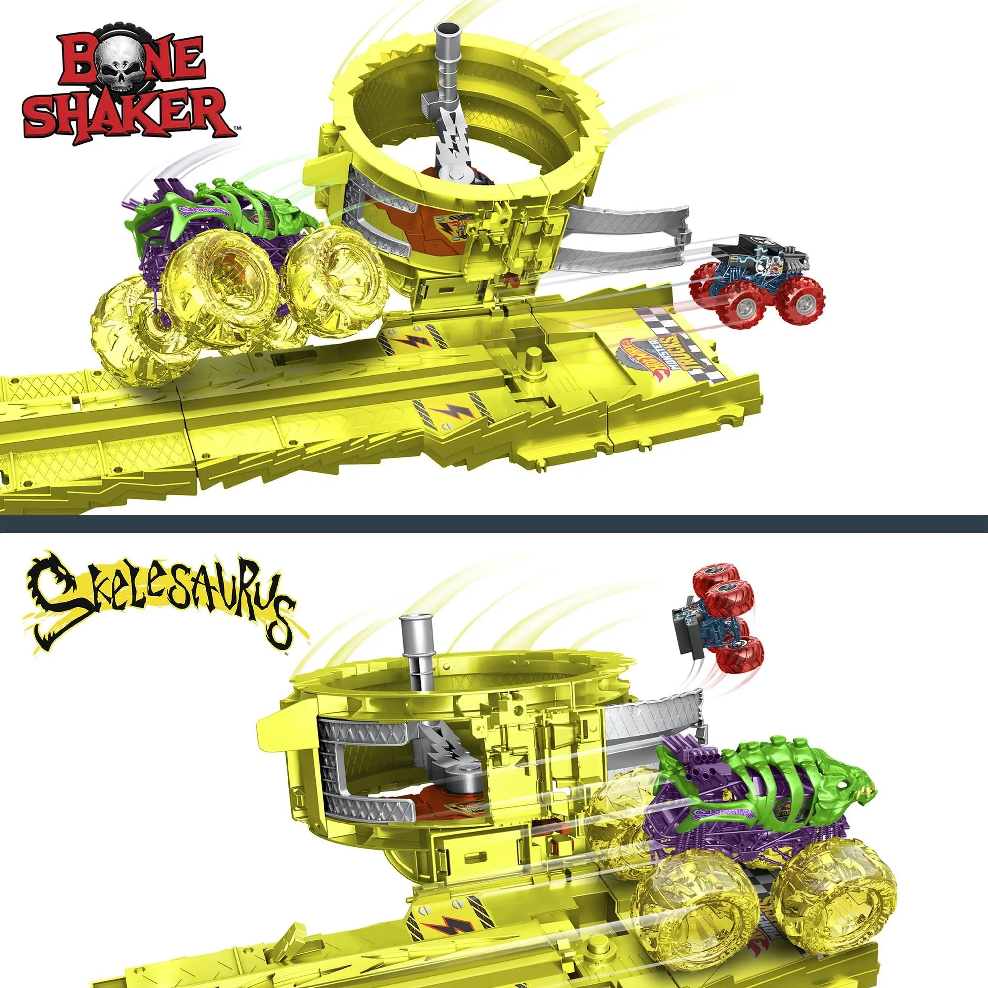 Hot Wheels Power Smashers «Ультрагонка — испытание», игровой набор (HXT05)