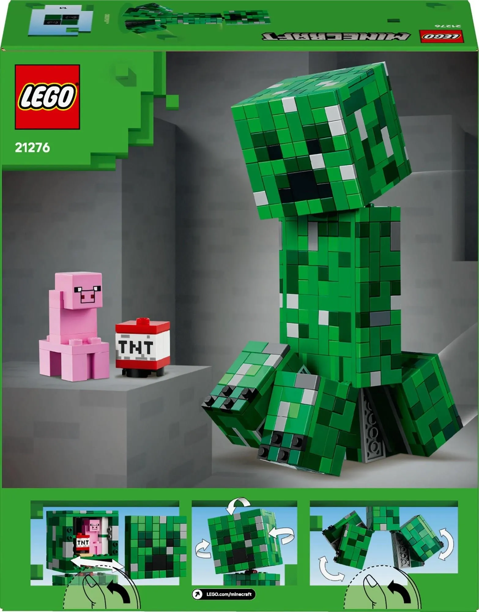 Конструктор LEGO Minecraft 21276 Крипер