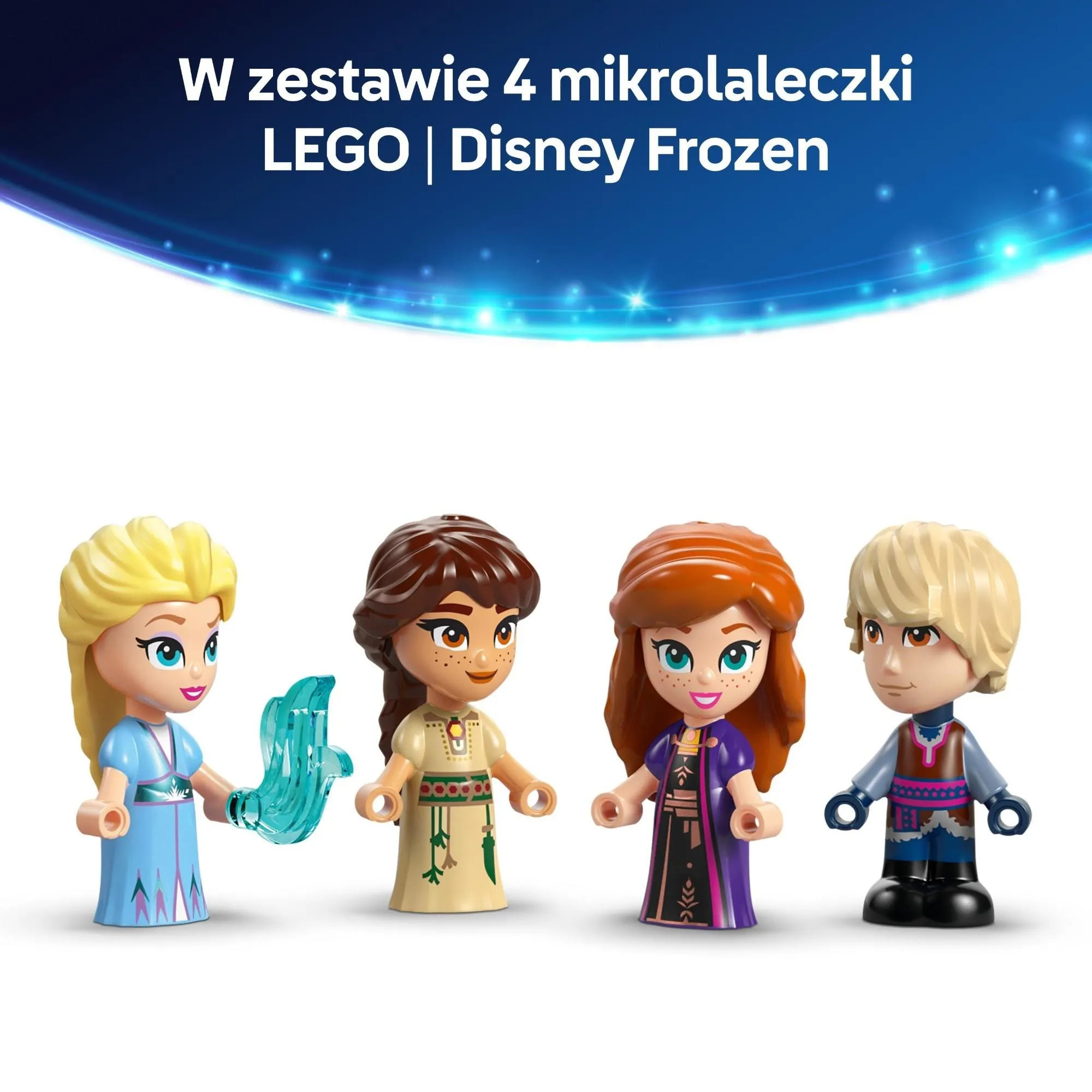 Конструктор LEGO Disney 43278 Мини-замок Эренделла и ледяной дворец Эльзы