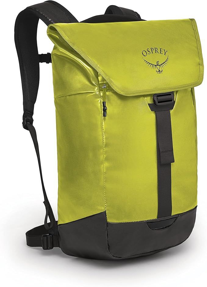 Рюкзак Osprey Transporter Flap Unisex Lifestyle Pack 20 л, lemongrass yellow black