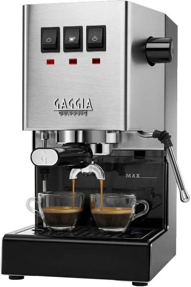 Кофеварка рожковая Gaggia Classic, нержавеющая сталь