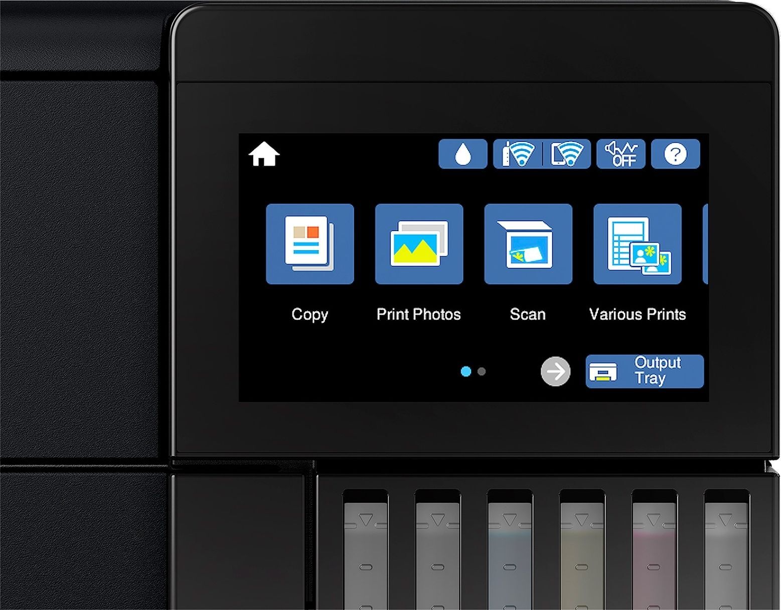 МФУ струйное Epson L8180, цветн., A3, черный
