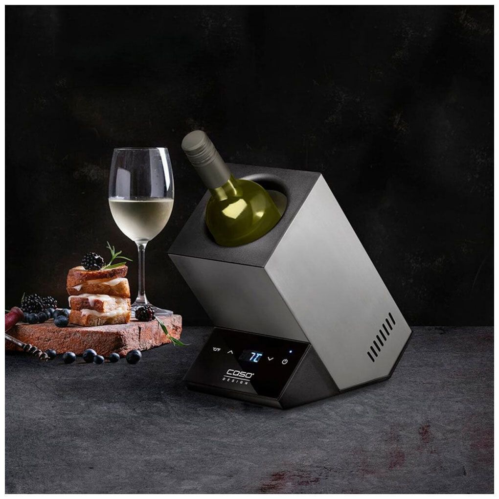 Охладитель для бутылок Caso WineCase One inox