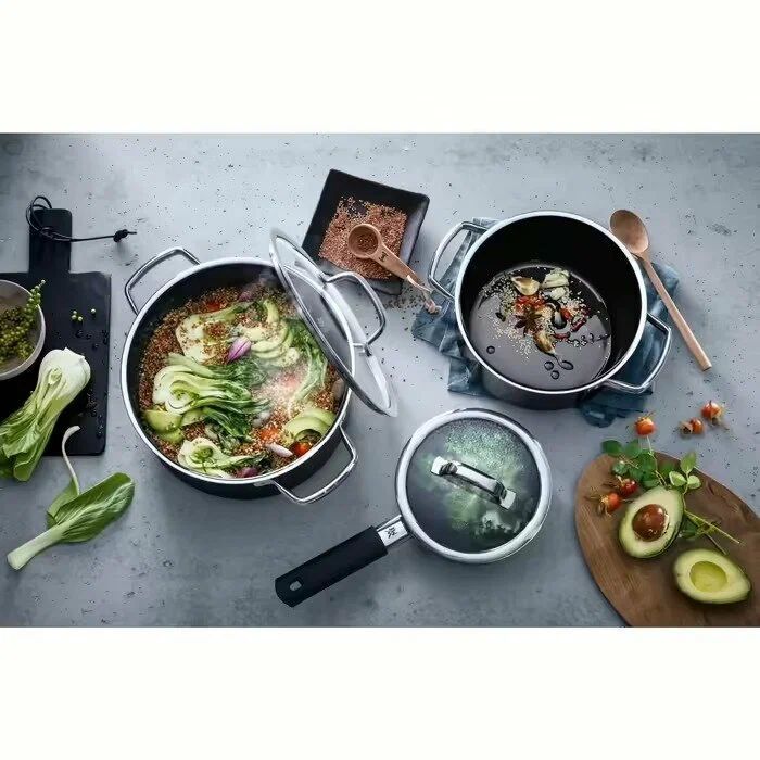 Кастрюля 16 см Functional Black Fusiontec WMF (517165290)