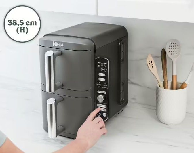 Фритюрница с двойной корзиной Ninja Double Stack XL 9,5 л SL400EU