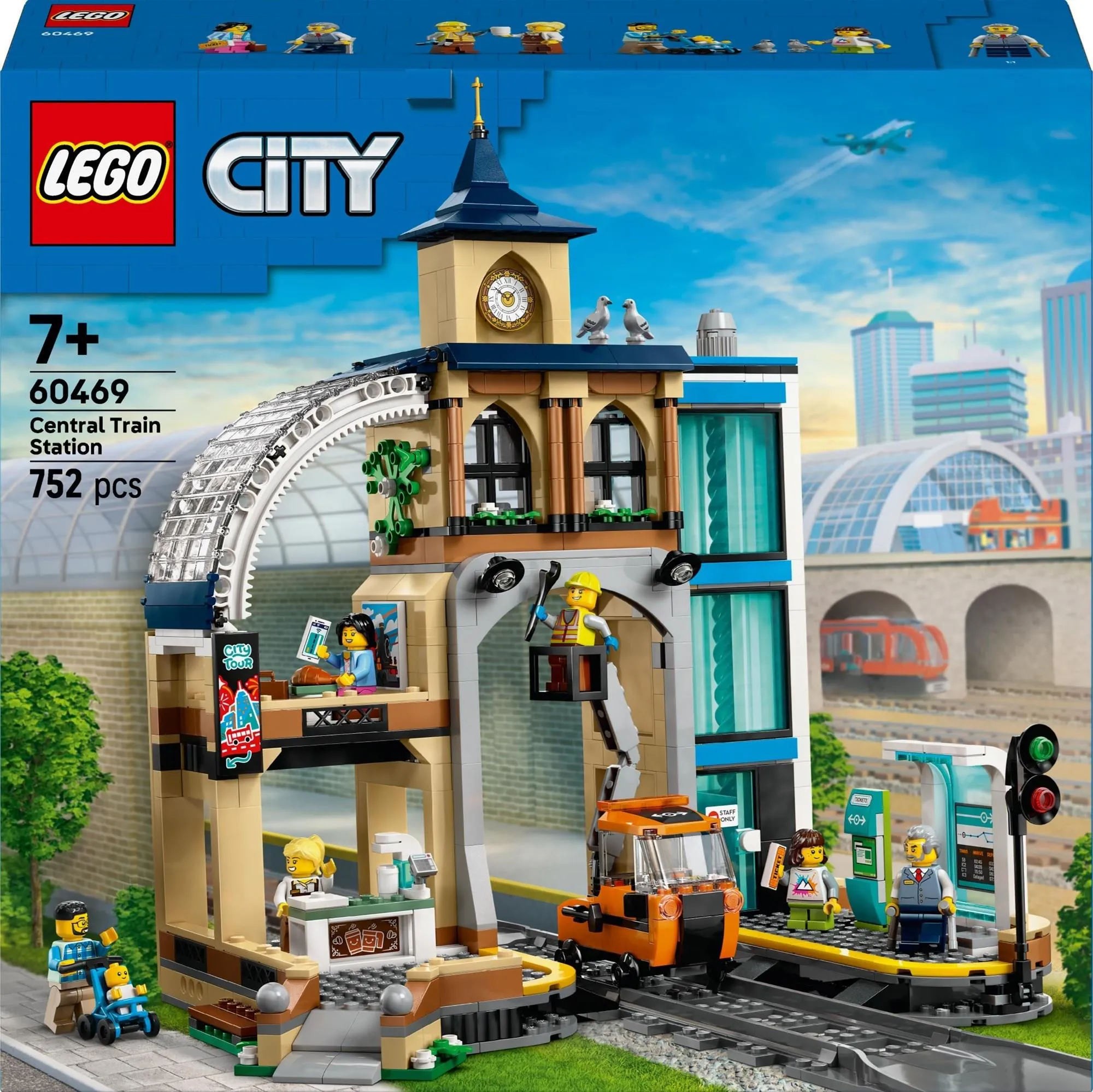 Конструктор LEGO City 60469 Центральный вокзал