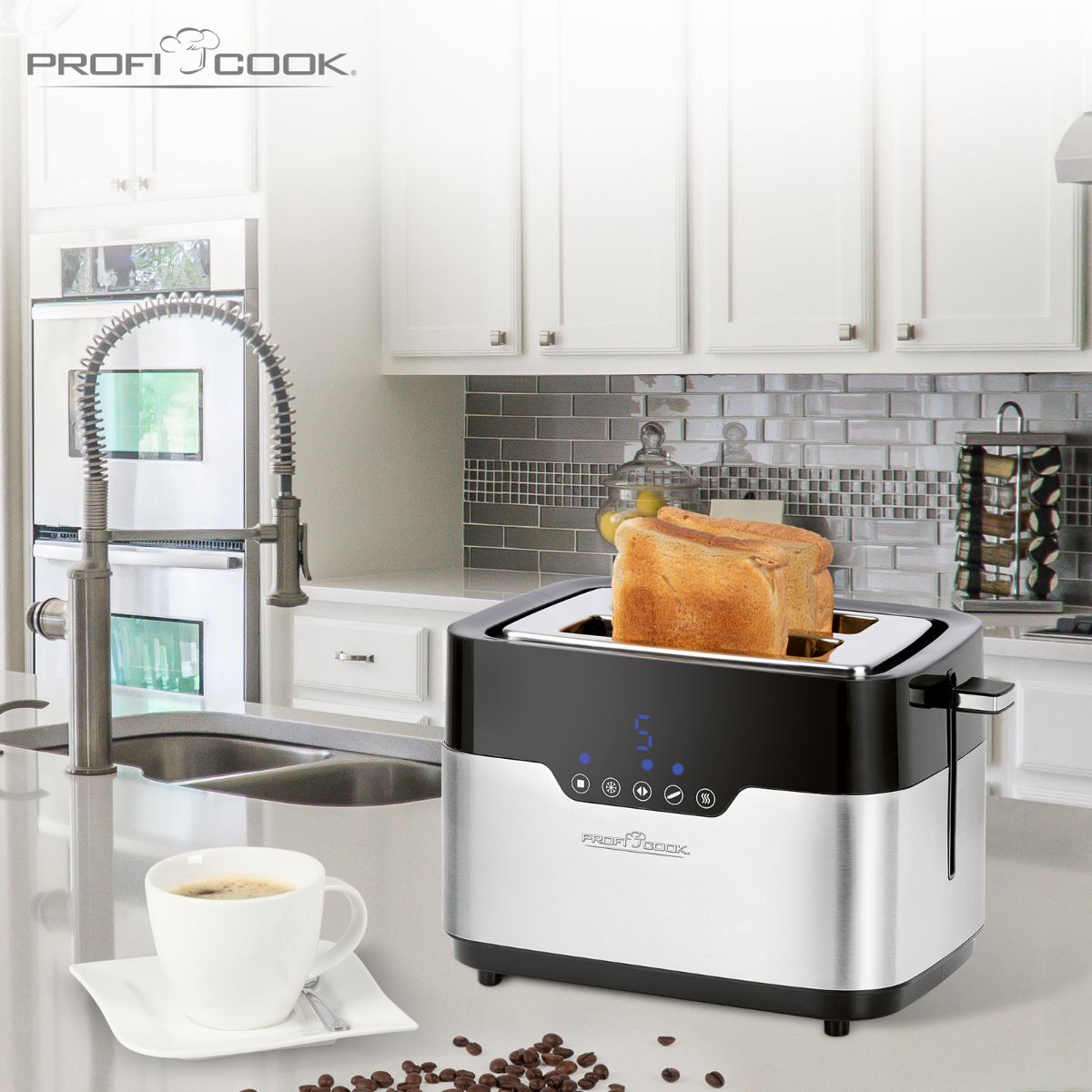 Тостер ProfiCook PC-TA 1170 inox