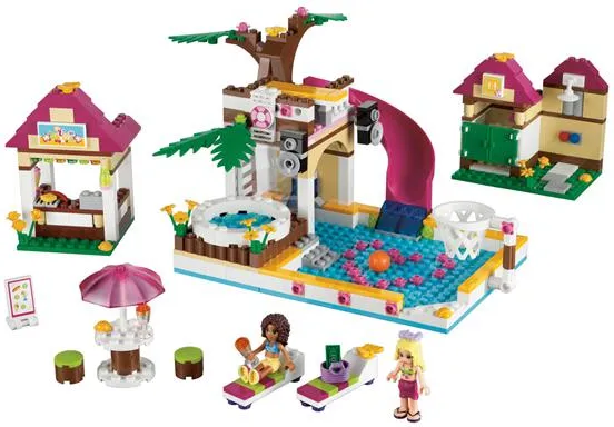 Конструктор LEGO Friends 41008 бассейн HEARTLAKE