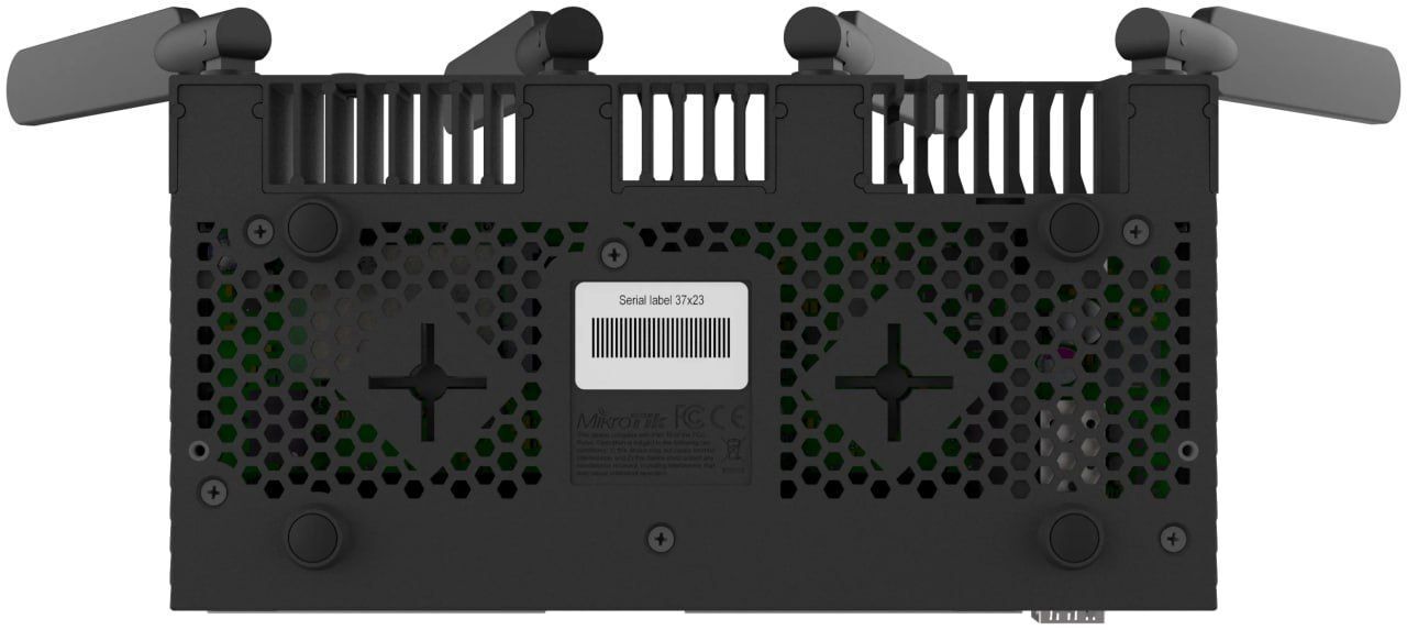 Wi-Fi роутер MikroTik RB4011iGS+5HacQ2HnD-IN, черный