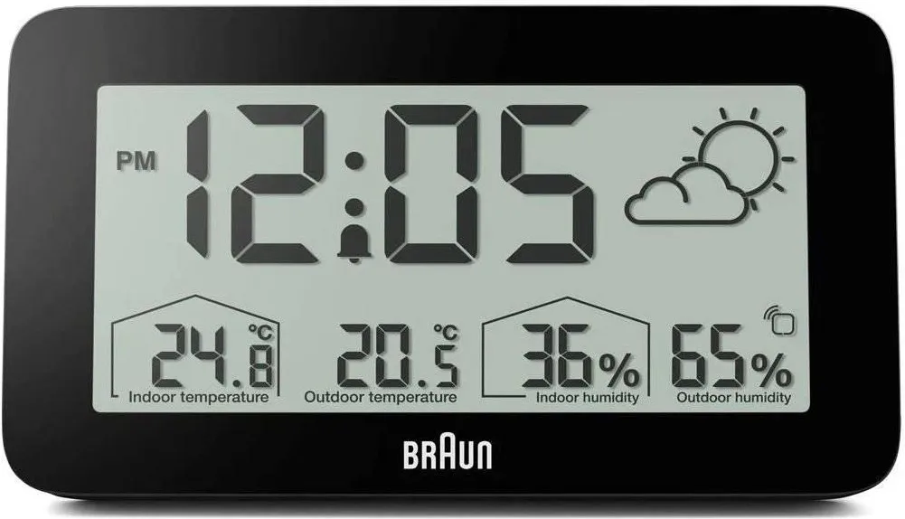 Погодная станция BRAUN BC13BP (цвет черный)