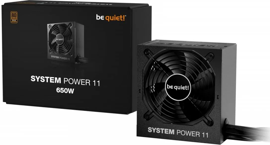 Блок питания Be Quiet! System Power 11 650W ATX 3.1 80+ Bronze