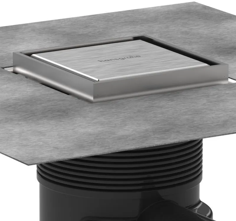 Трап/дренаж Hansgrohe RainDrain Brilliance (комплект 100/100 под плитку) 56250800