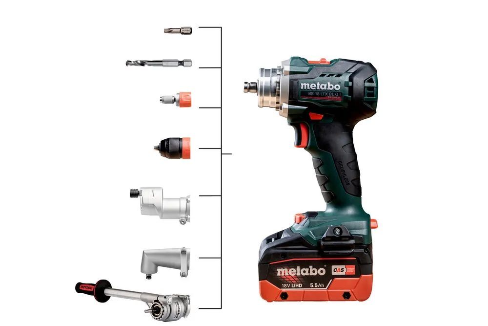Дрель-шуруповёрт аккумуляторный Metabo BS 18 LTX BL Q I