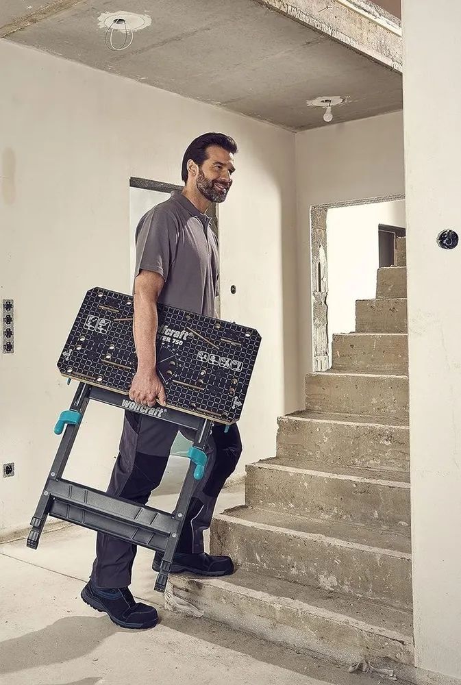 Верстак Wolfcraft MASTER 750 ERGO 6871000 для слесарных работ