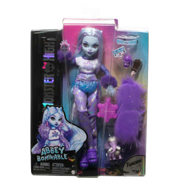 Кукла Mattel Monster High Эбии Боминэйбл с питомцем HNF64