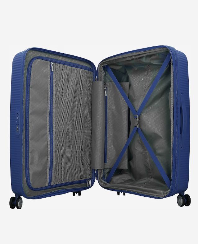 American Tourister SoundBox Spinner Большой чемодан Синий 110 L
