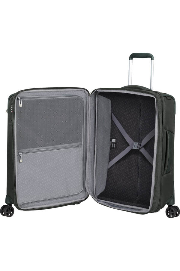 Чемодан Samsonite Respark 143329-1339 55см 43/49л Forest Green expandable