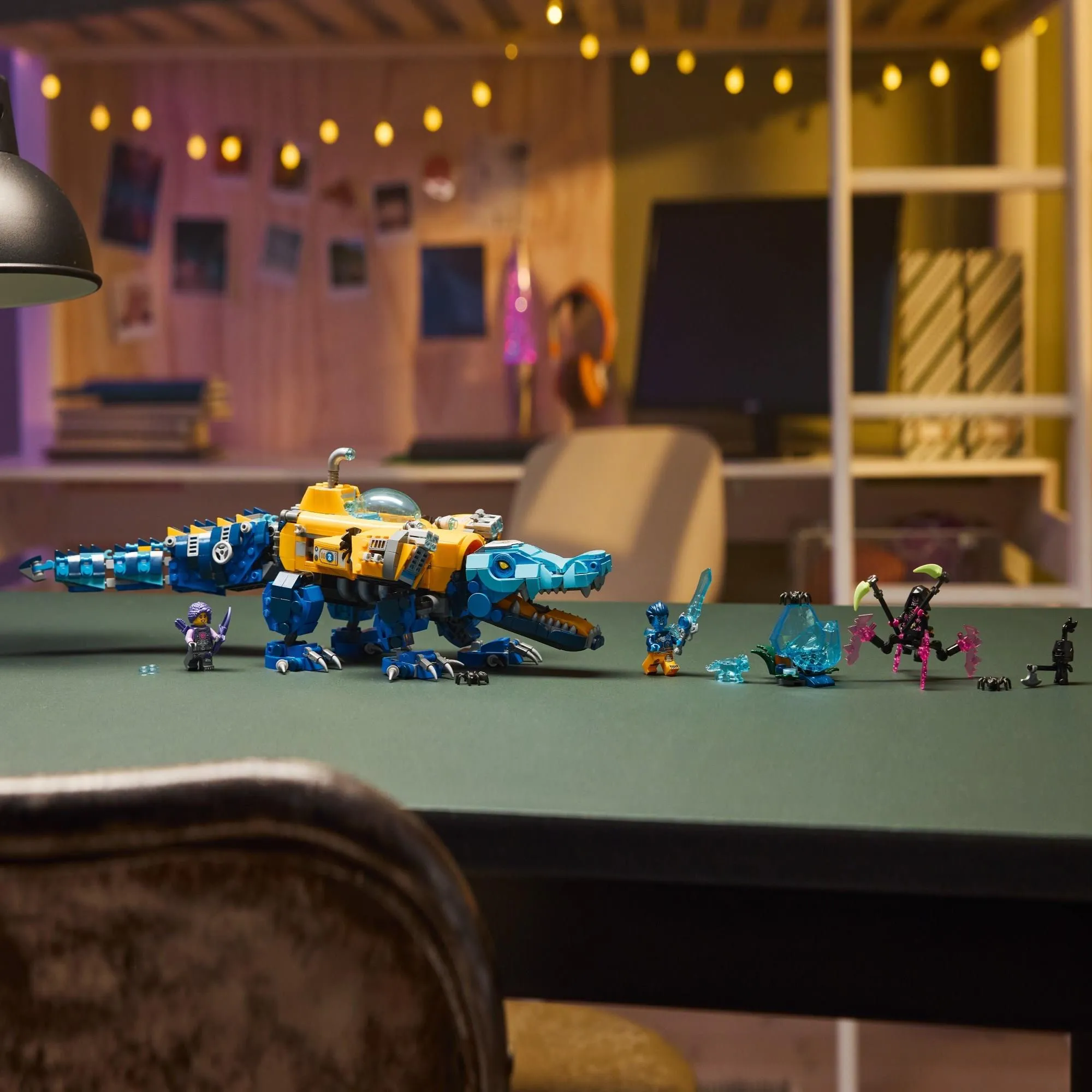 Конструктор LEGO DREAMZzz 71512 Крокодилоподводная лодка