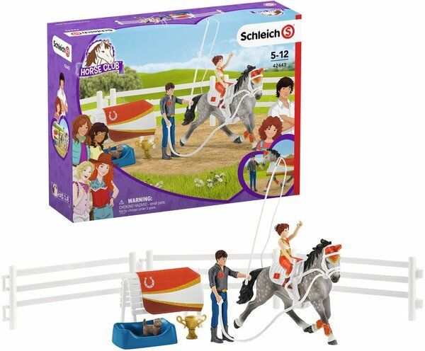 Игровой набор Schleich Набор Мии для вольтижировки 42443