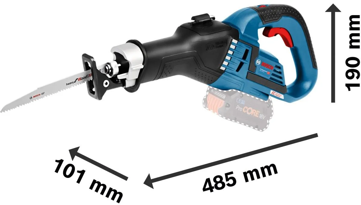 Электрическая пила Bosch GSA 18V-32 Professional 06016A8108