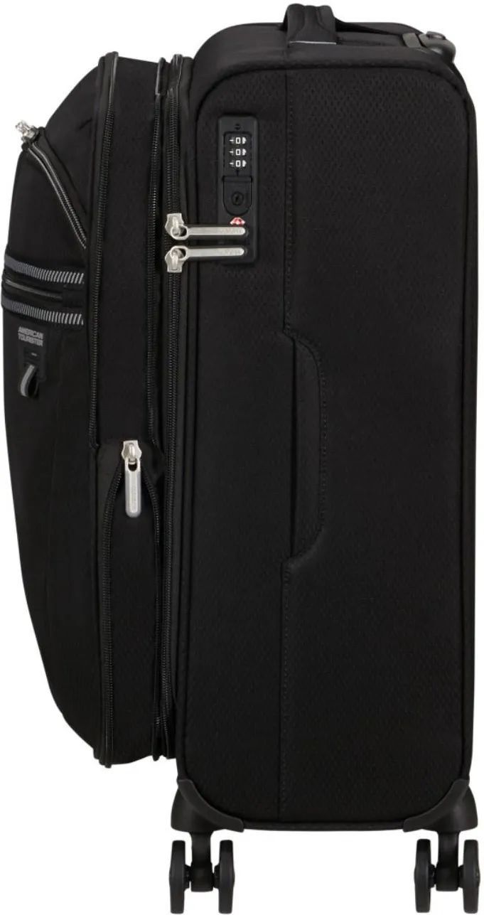 American Tourister AeroSpin EXP Чемодан для ручной клади - черный 47л