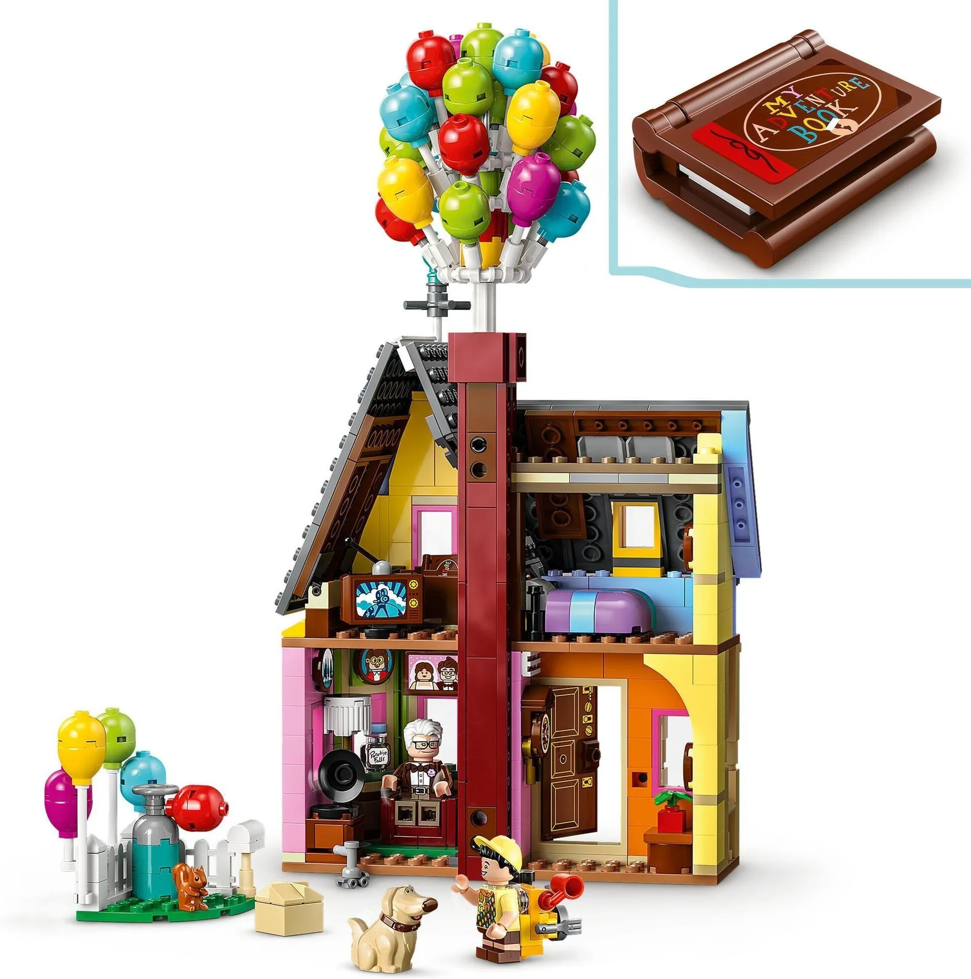 Конструктор LEGO Disney Pixar 43217 Дом из мультфильма «Вверх!»