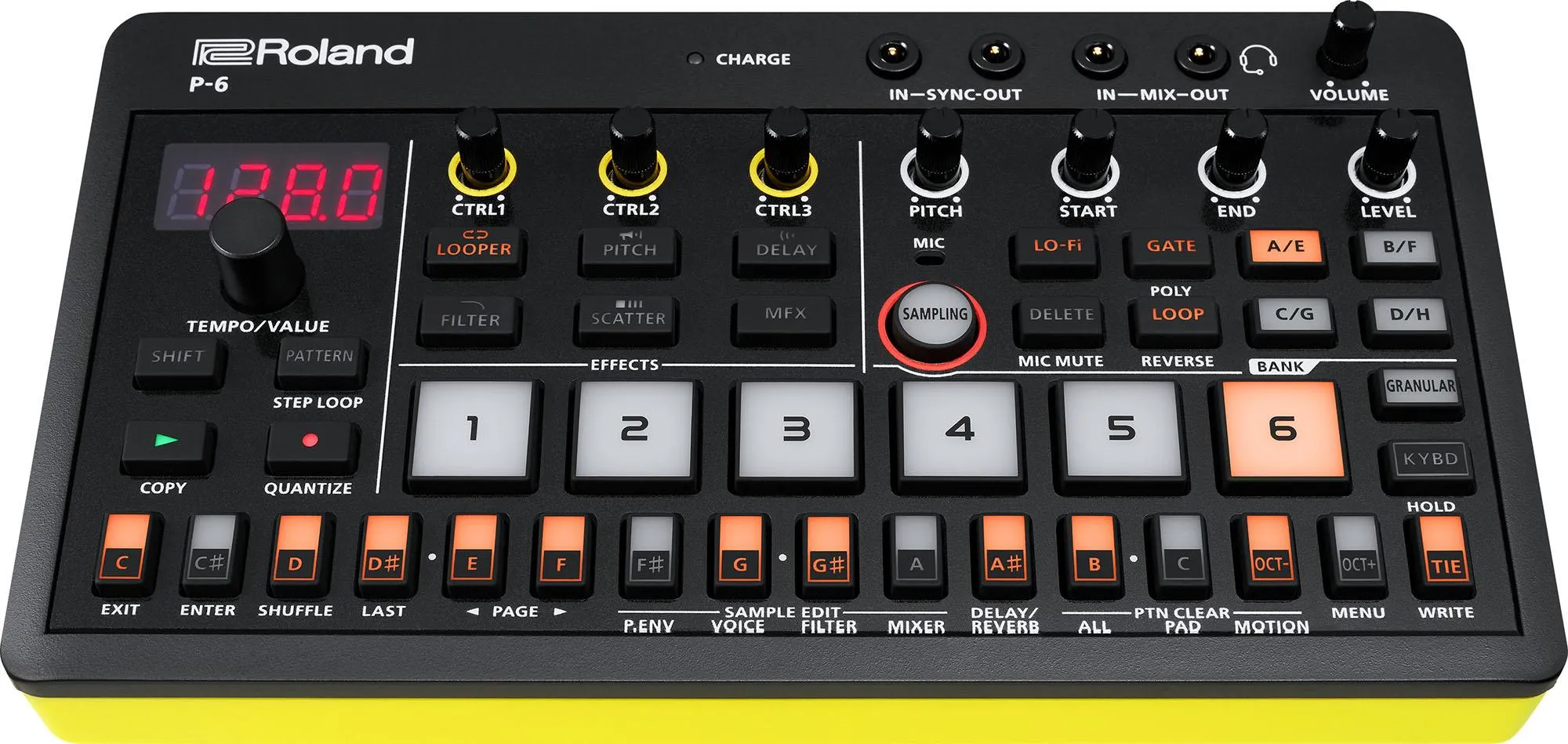 Сэмплер Roland AIRA Compact P-6 Creative Sampler