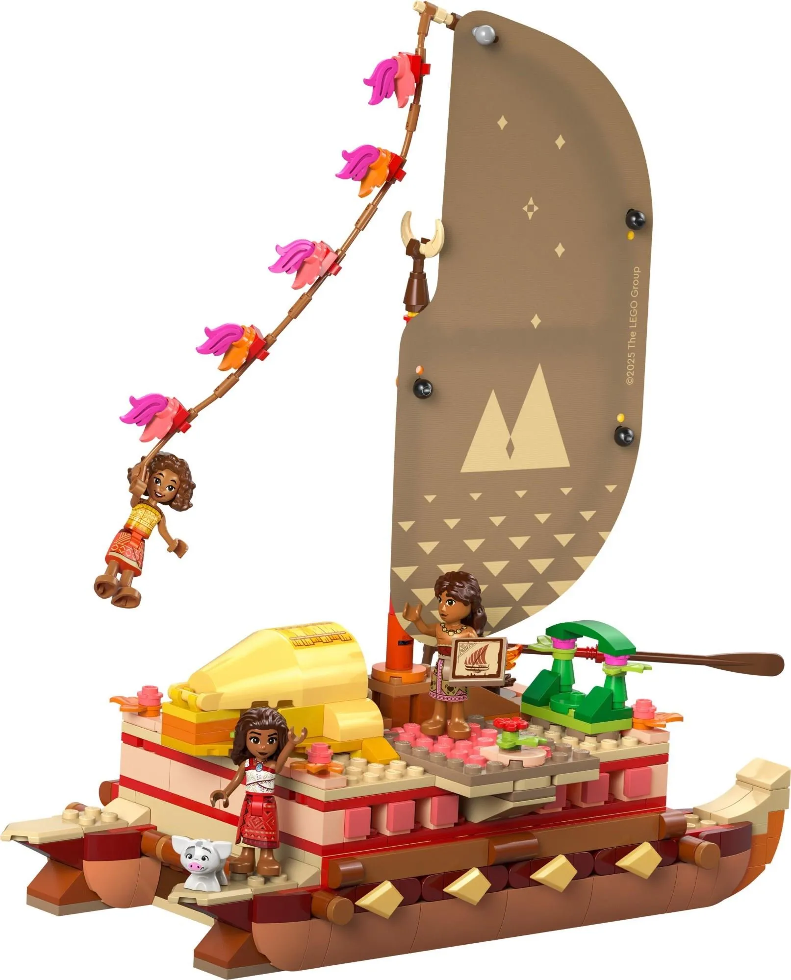 Конструктор LEGO Disney Princess 43270 Приключение Ваианы на байдарках